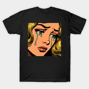 Pop art tears T-Shirt